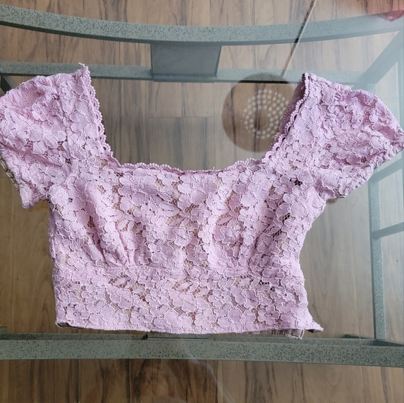 PacSun Tops - Lottie Moss Pink Blouse